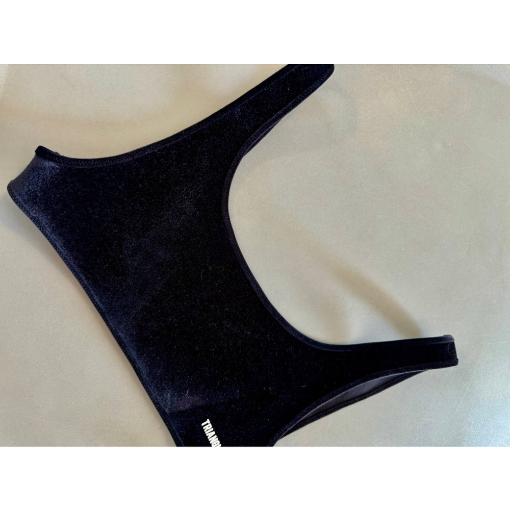 Triangl Swimwear Black Bikini Top